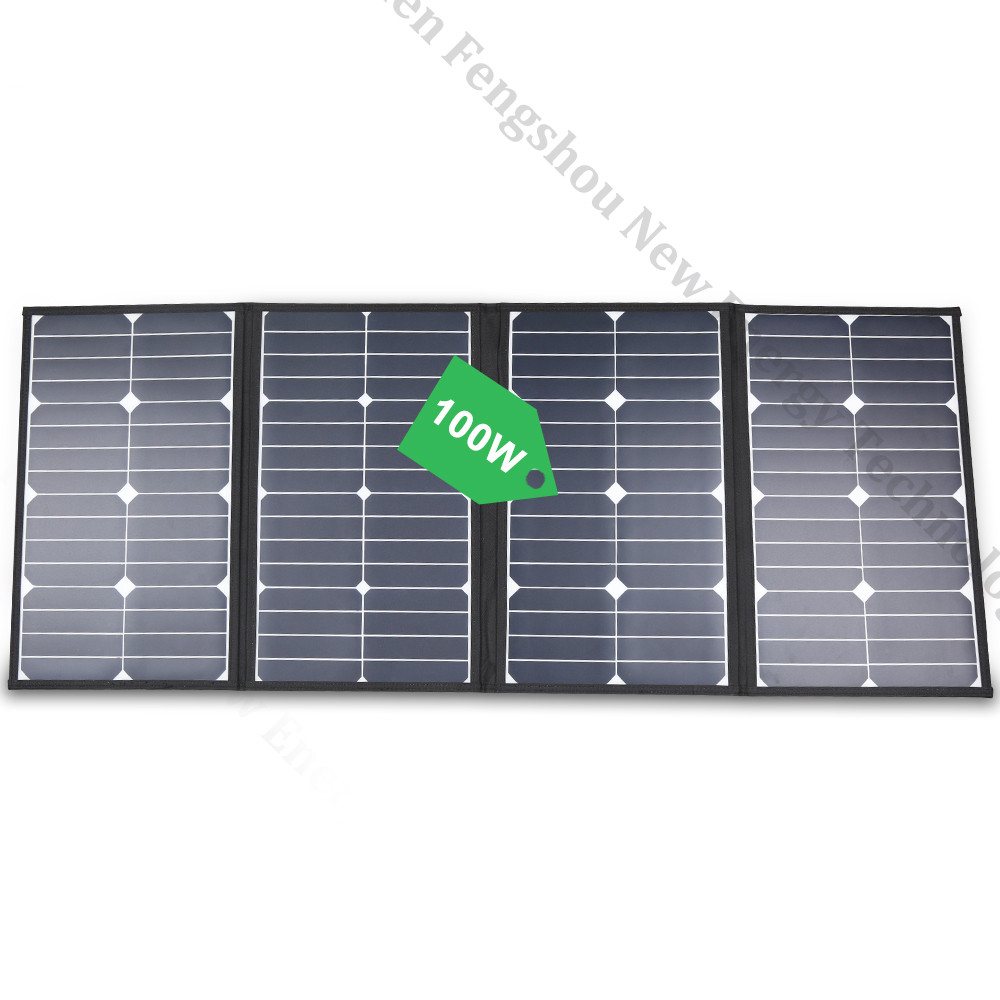 Charge Controller Solar - Chargeur solaire pliable portable de 100