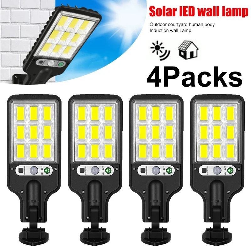 Solar Lamp - Lampe murale solaire LED puissante pour
