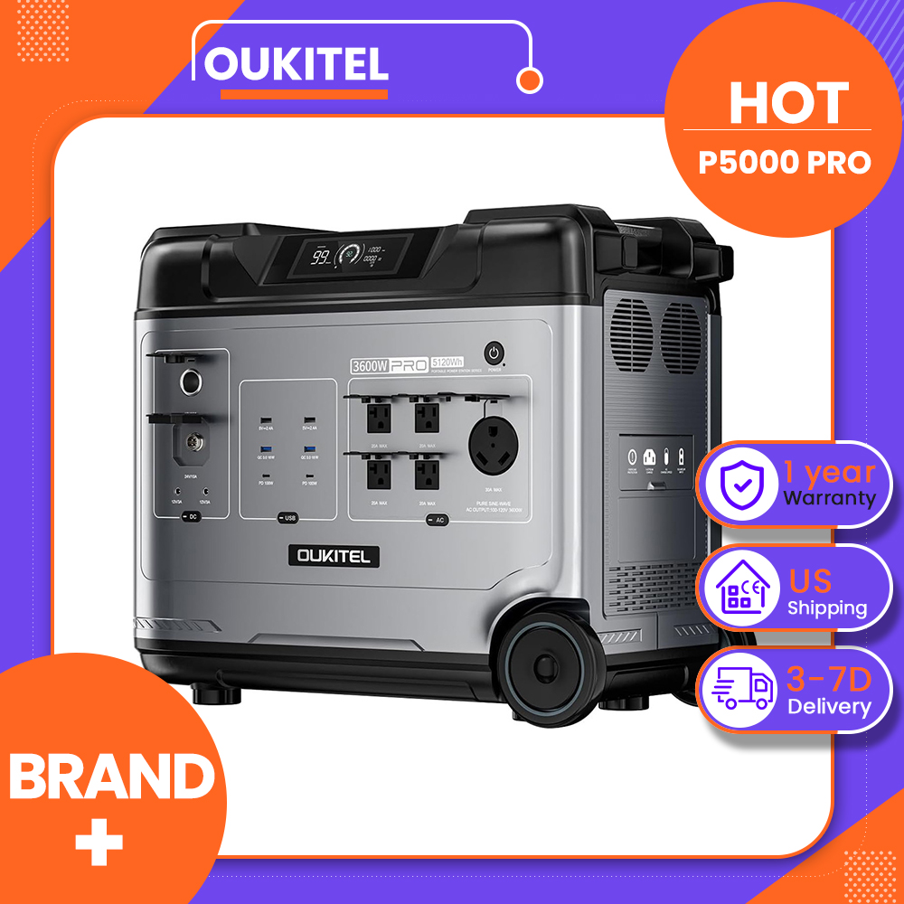 Charge Controller Solar - Station d'alimentation portable OUKITEL P5000 Pro,