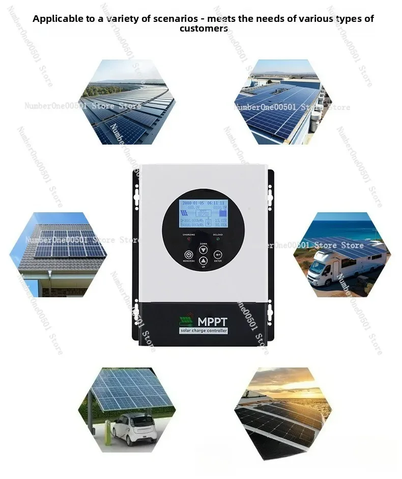 Contrôleur solaire MPPT 50A 60 - Charge Controller Solar avis et prix