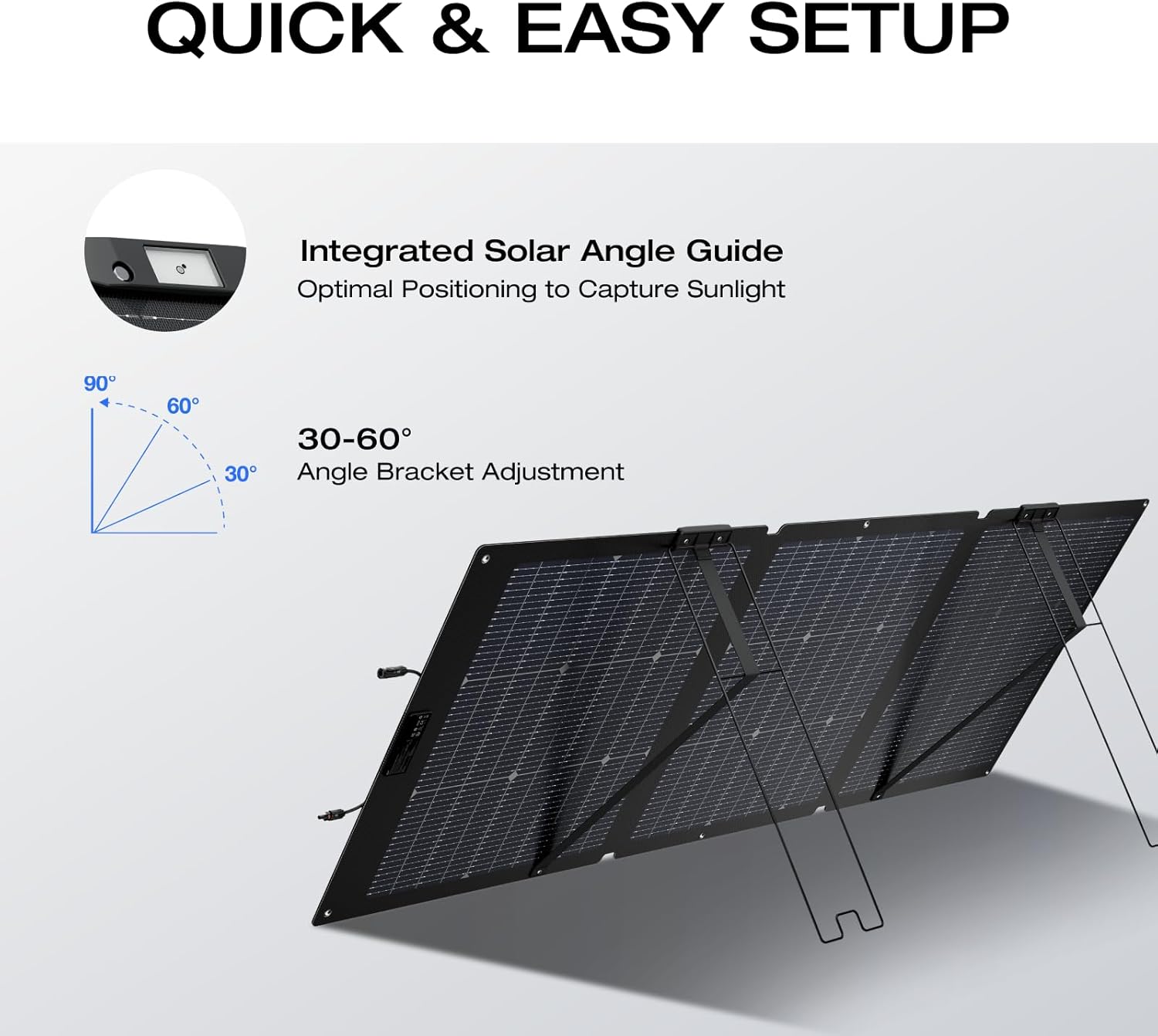 Panneau solaire pliable 160 W, - Outdoor Power Station avis et prix